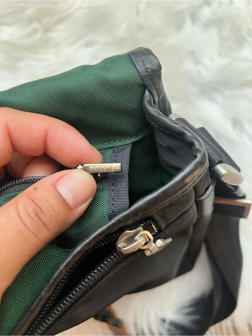 Burberry Black Nylon crossbody Bag